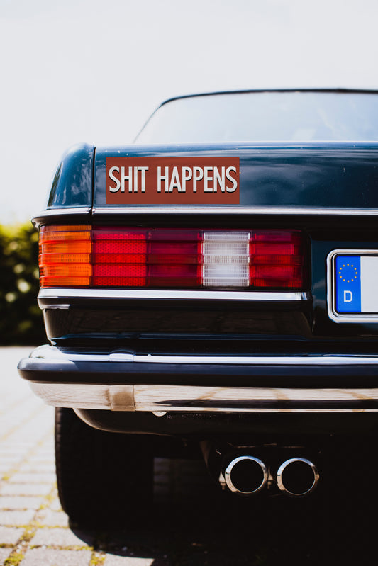 Shit Happens Bumper Sticker