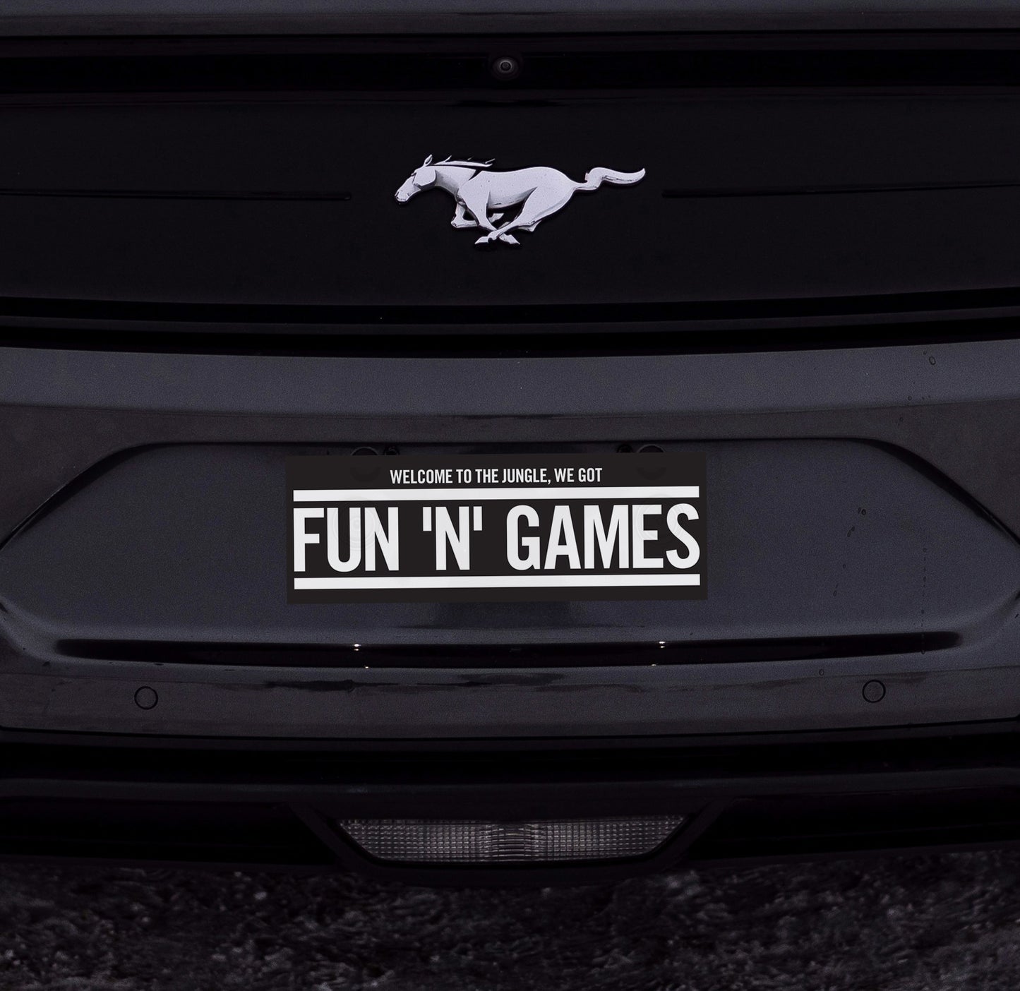 Guns N' Roses "Welcome to the Jungle" Lyric Sticker