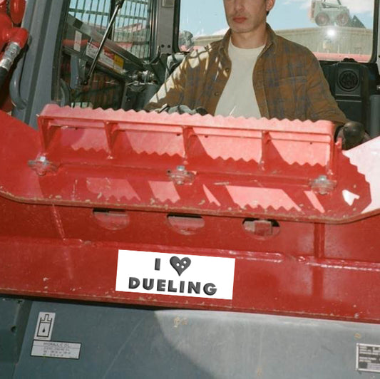 I Love Dueling Sticker!