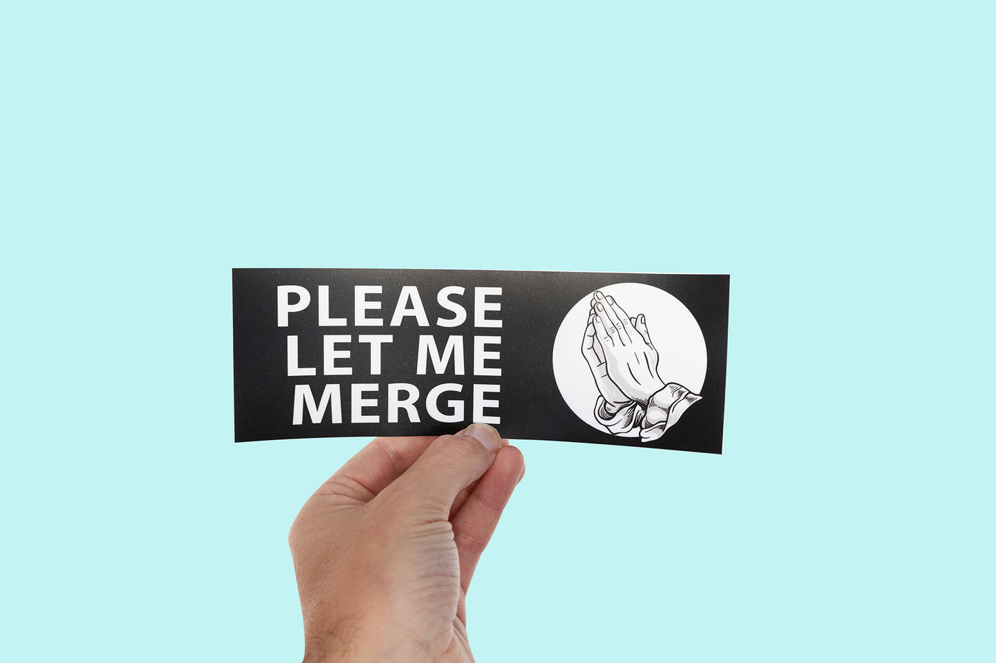 Please Let Me Merge Sticker