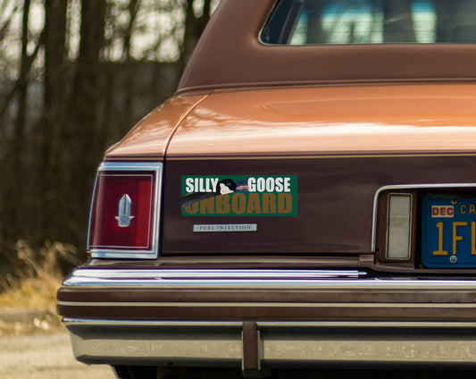 Silly Goose Onboard Bumper Sticker