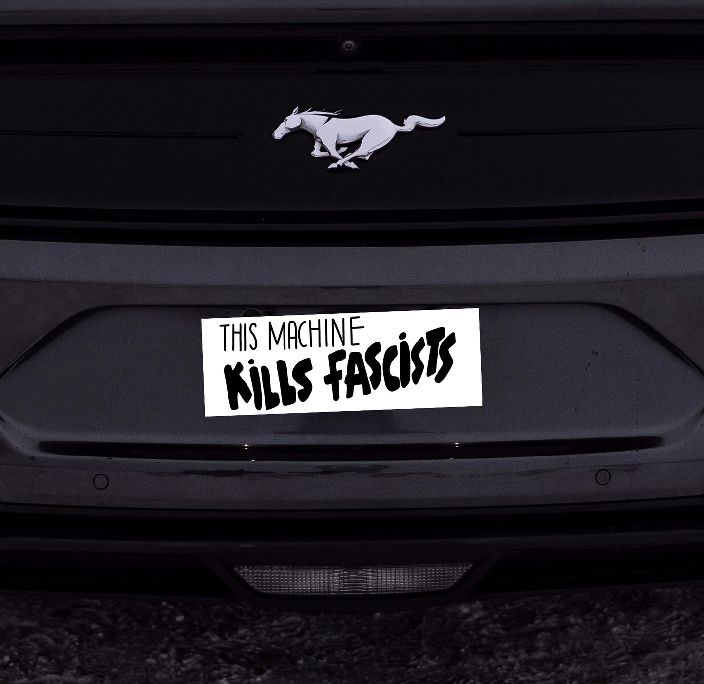 This Machine Kills Fascists, Woody Guthrie Sticker