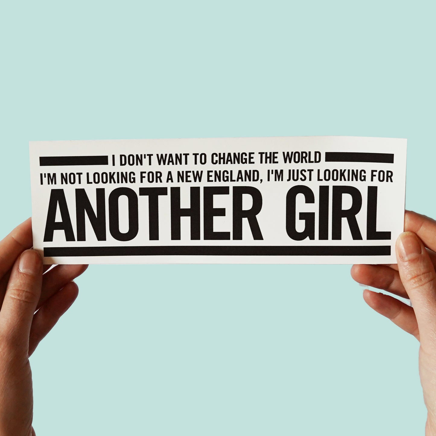 Kirsty MacColl "A New England" Sticker