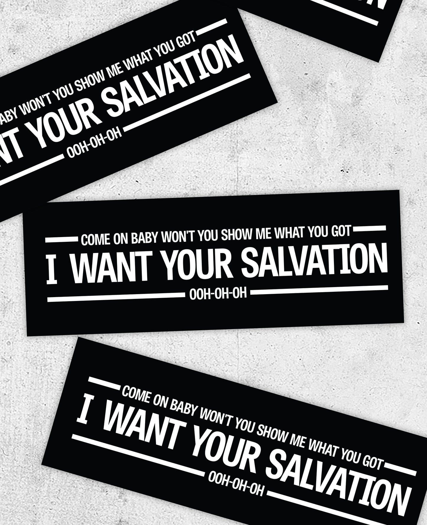 Rancid "Salvation" Lyric Sticker