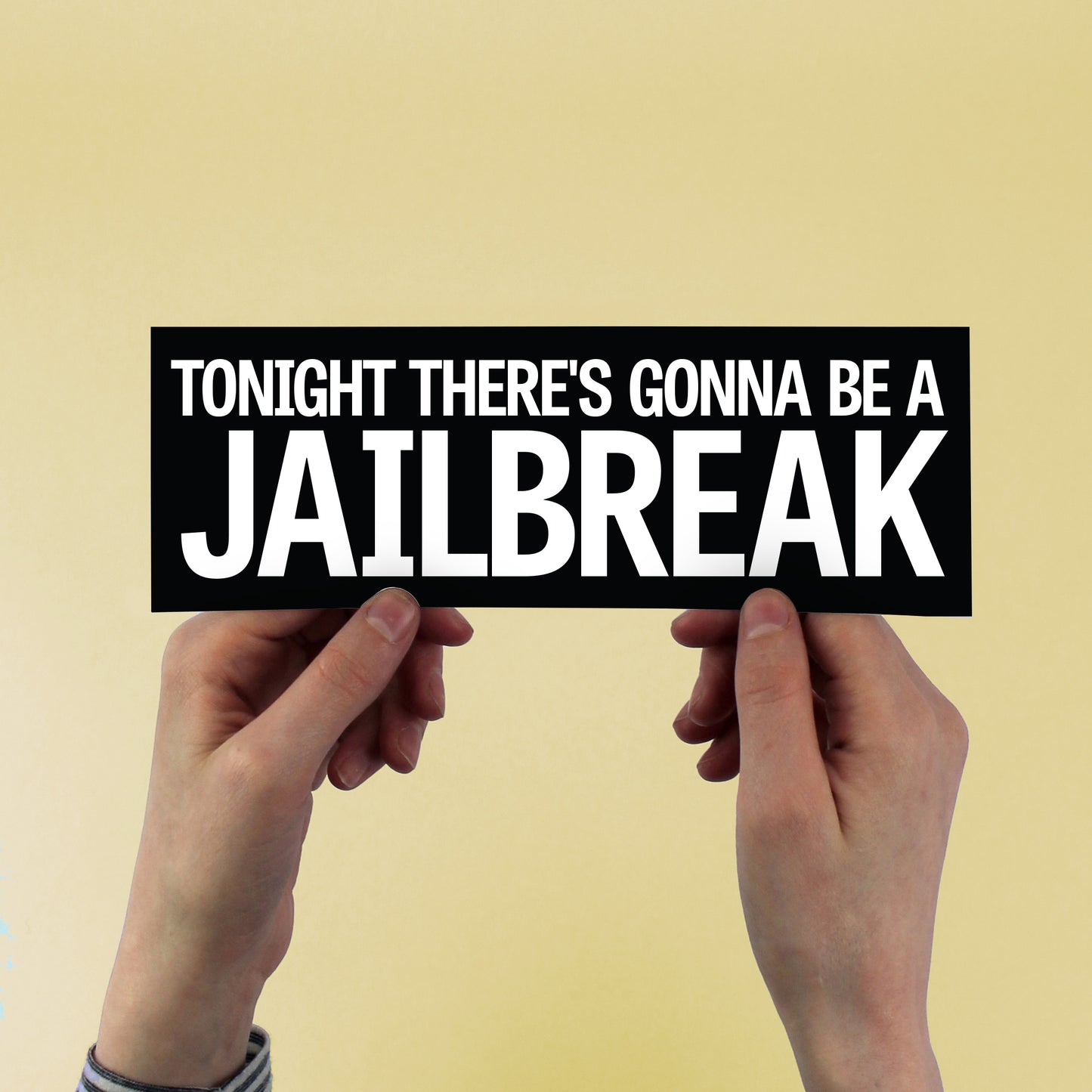 Thin Lizzy "Jailbreak" Lyric Sticker