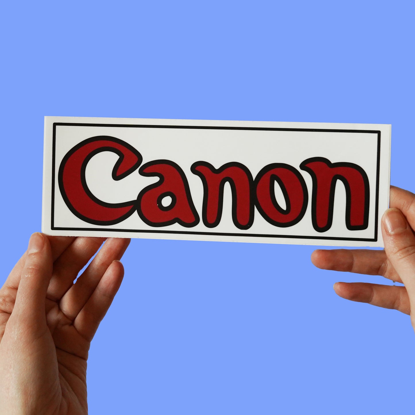 Akira 'Canon' Sticker - Canon bumper sticker from Kanedas' Motorbike - Japanese cyberpunk film and comic by Katsuhiro Otomo,