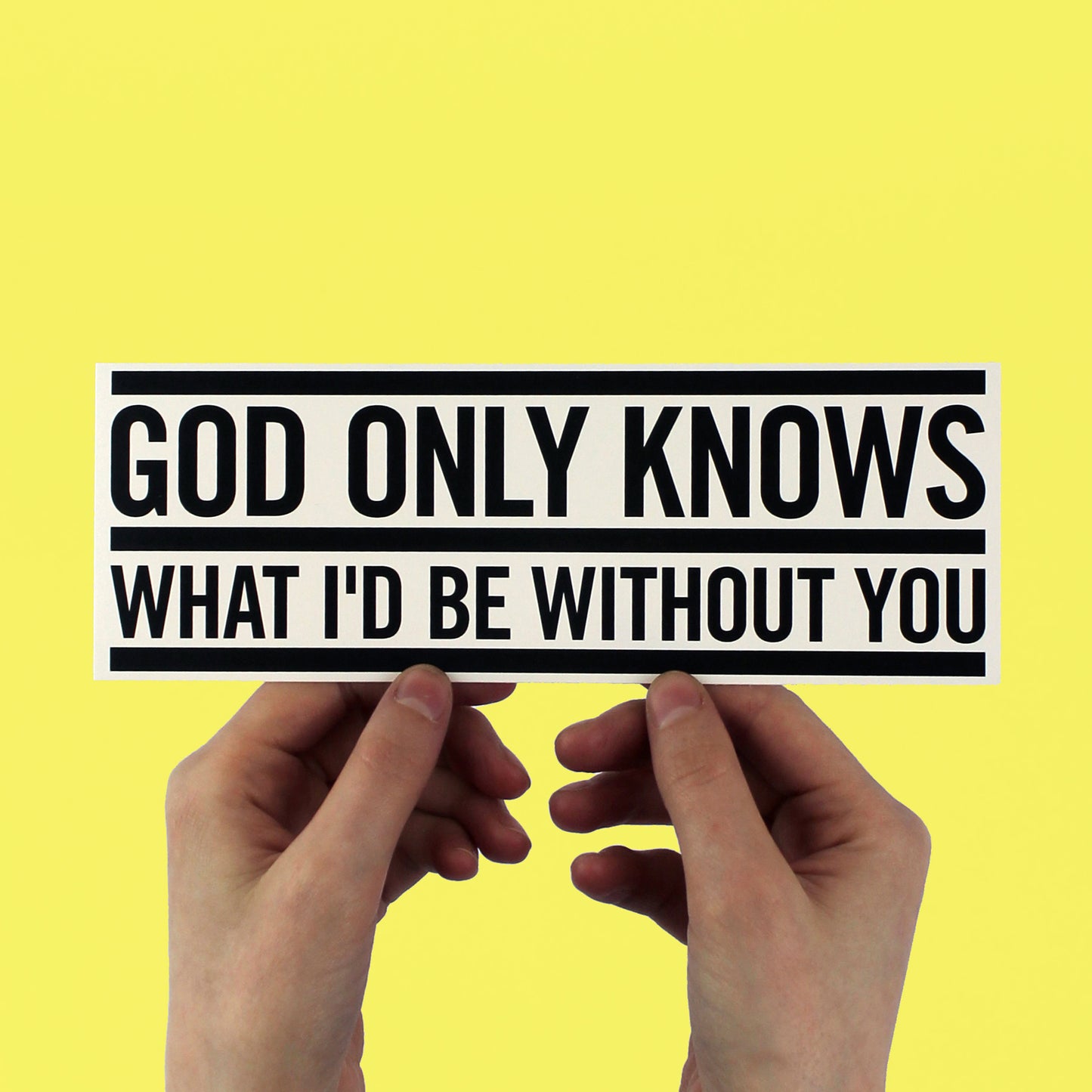 Beach Boys 'God Only Knows' Lyric Sticker