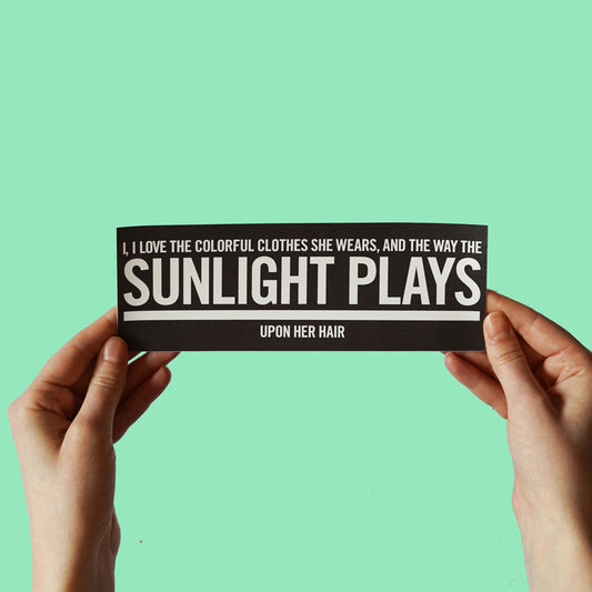 Beach Boys Good Vibrations Sticker