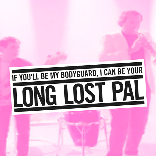 Paul Simon "You Can Call Me Al" Bumper Sticker -