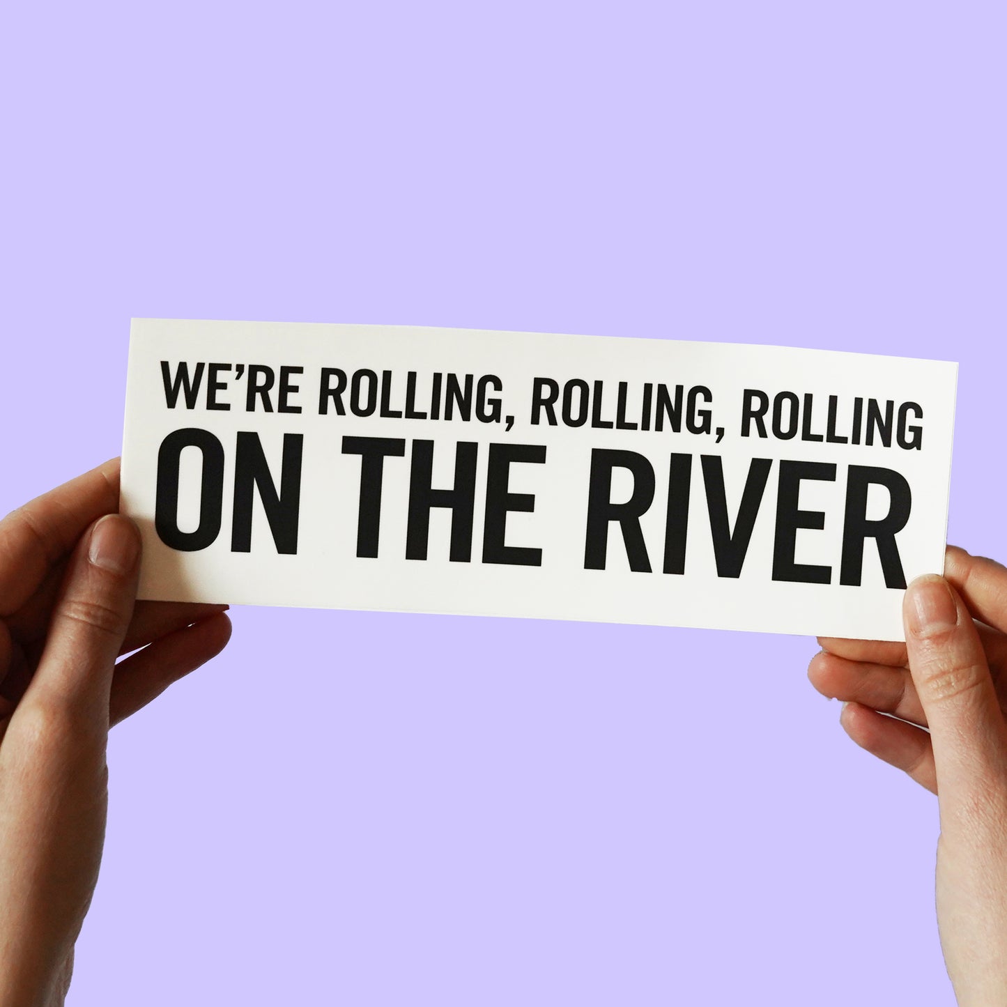 Creedence Clearwater Revival 'Proud Mary' Sticker