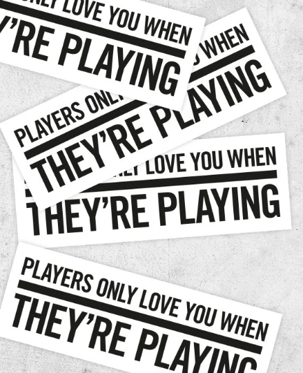 Fleetwood Mac "Dreams" lyric Sticker