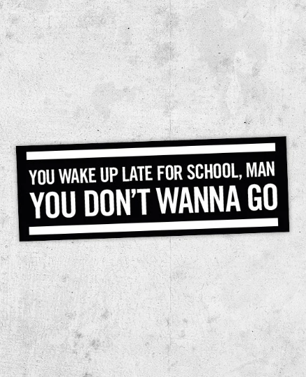 Beastie Boys  (You Gotta) Fight for Your Right (To Party) Sticker