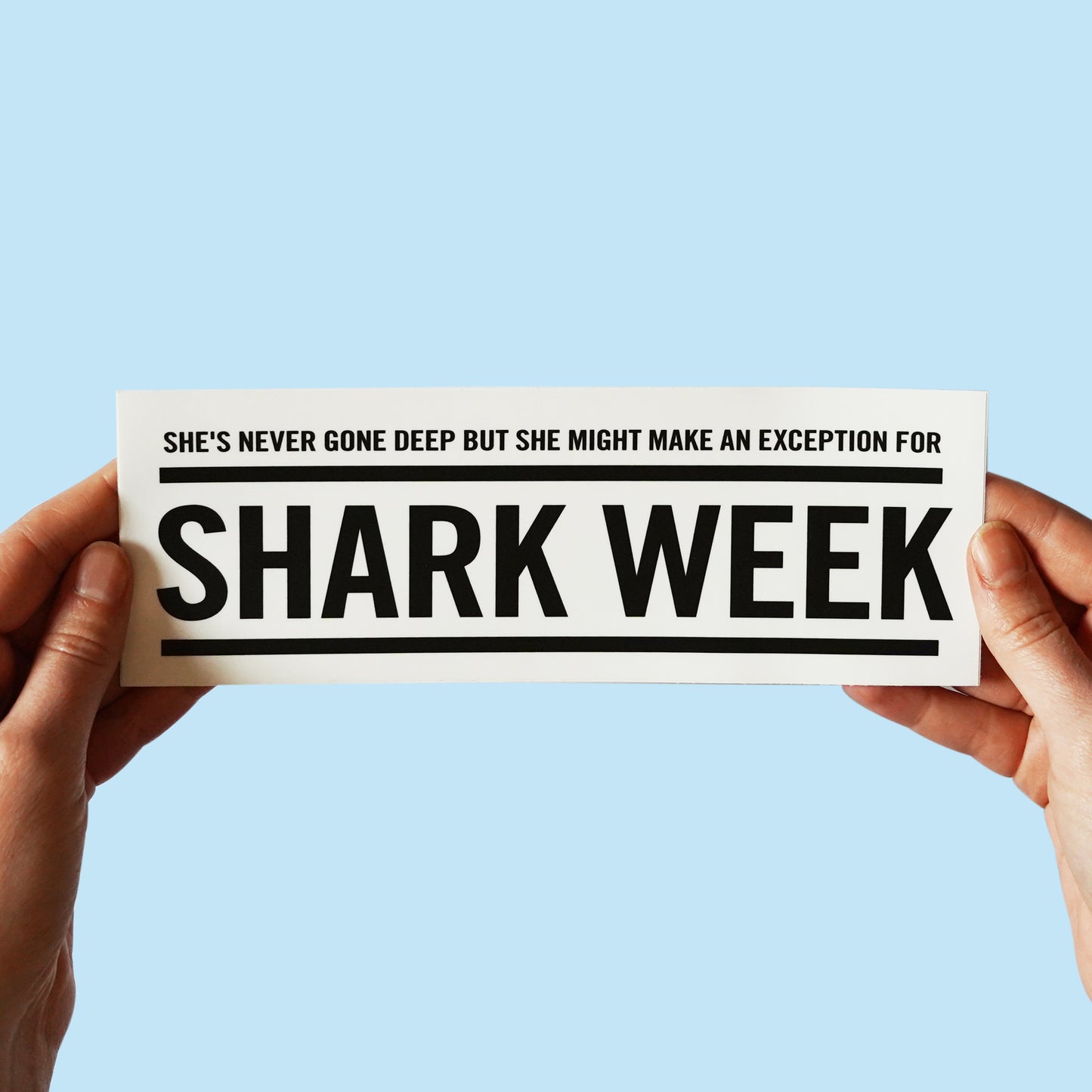 The Hold Steady "Shark Week" Lyric Sticker