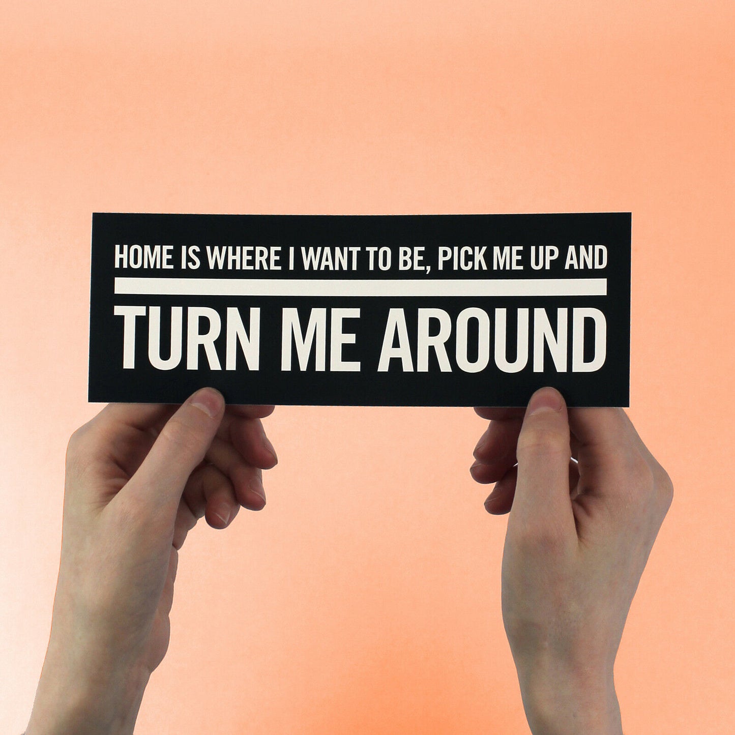 Talking Heads "This Must Be The Place(Naive Melody)" Lyric  Sticker