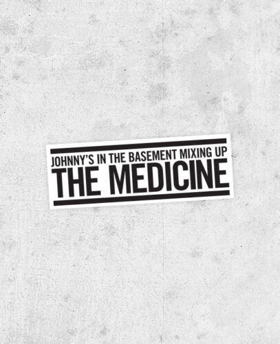 Bob Dylan "Subterranean Homesick Blues" Lyric Bumper Sticker #2