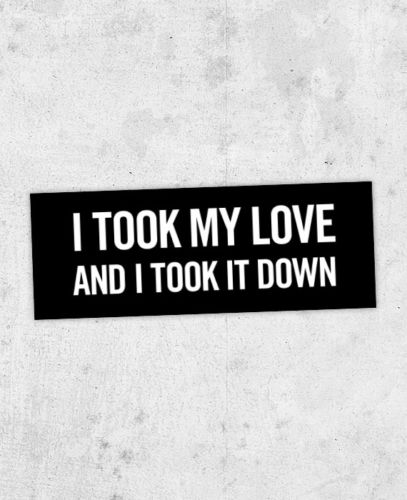 Fleetwood Mac "Landslide" lyric Sticker