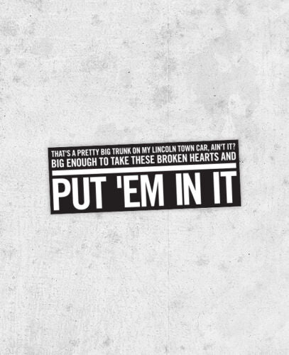 Frank Ocean 'Swim Good' Sticker