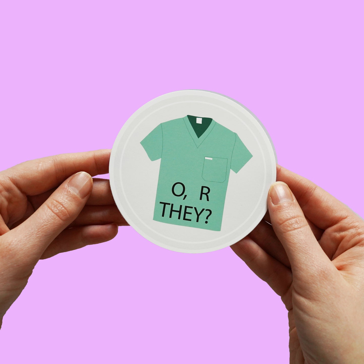 Rushmore "O R They" Quote Sticker