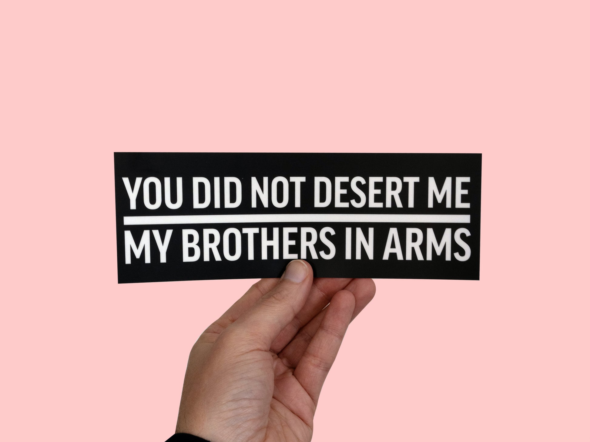 Dire Straits 'Brothers in Arms' Sticker