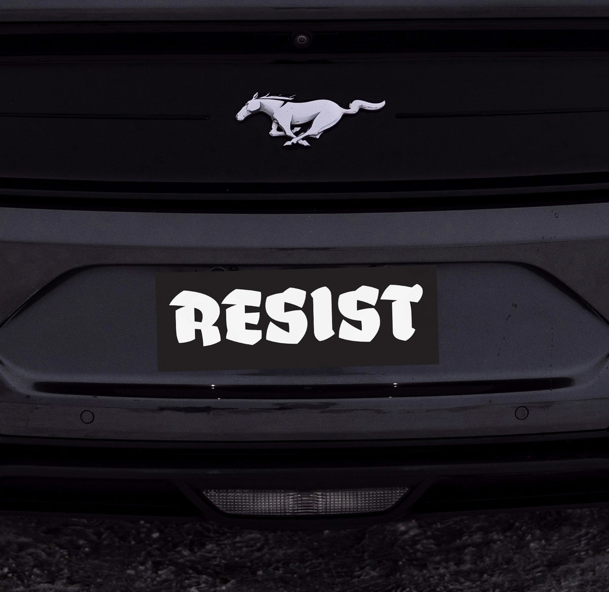 Resisiting Sticker Resist Bumper Sticker - Anti Authority – Bump Sticker