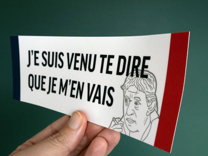Serge Gainsbourg Meme Sticker
