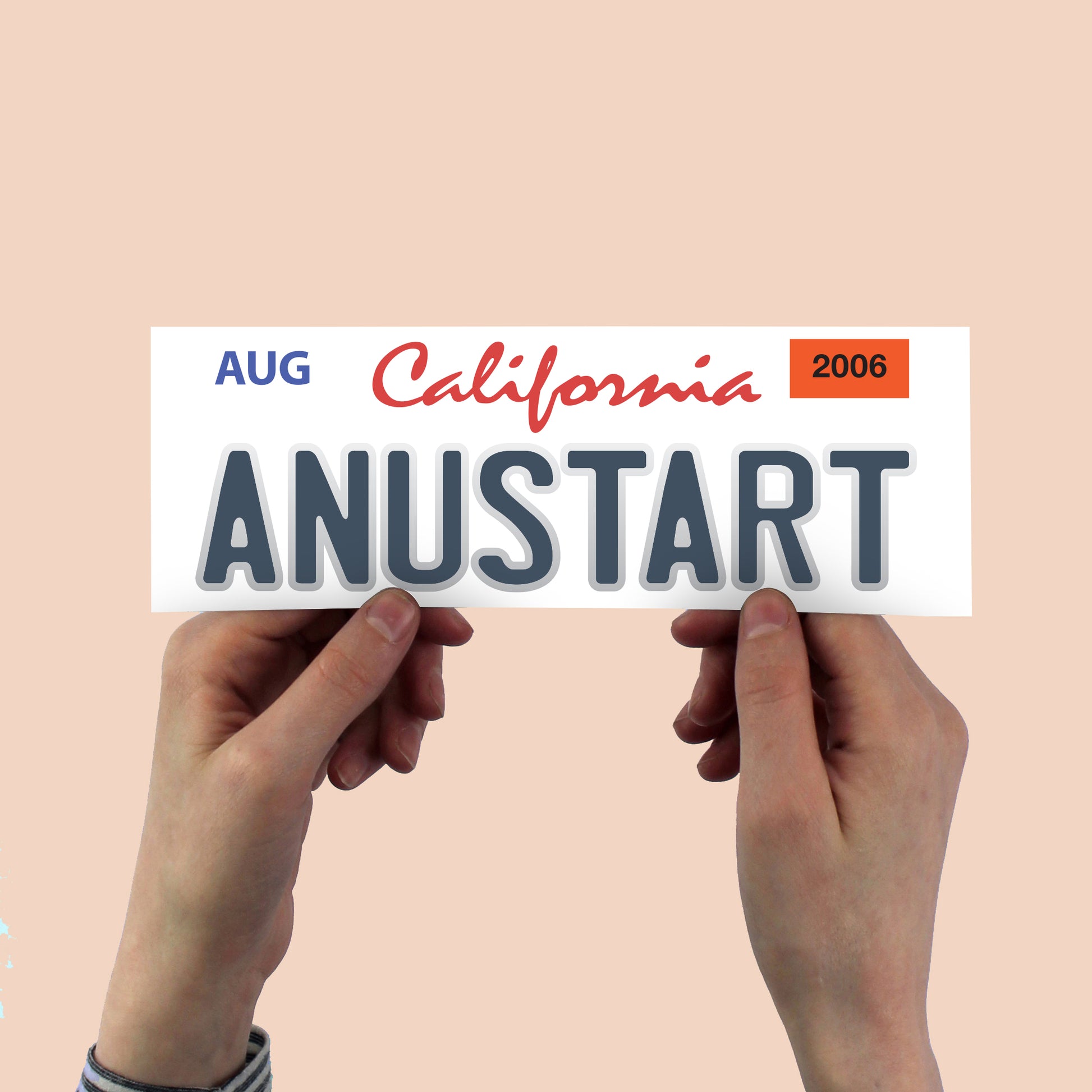 "ANUSTART" Arrested Development Bumper Sticker