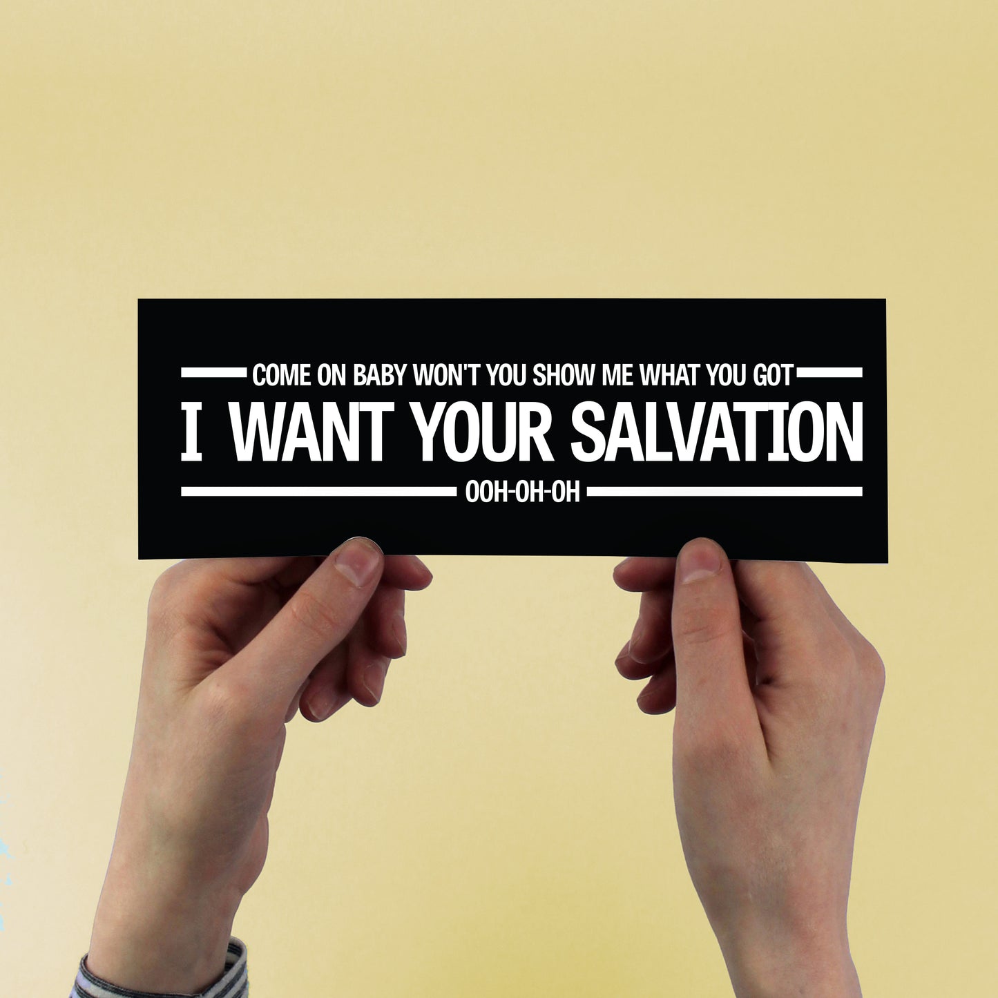 Rancid "Salvation" Lyric Sticker