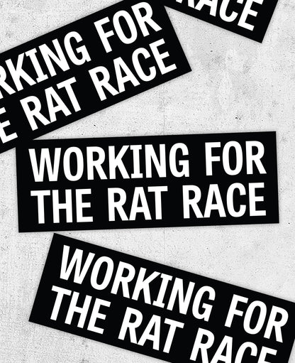 The Specials  'Working For the Rat Race' Lyric Sticker