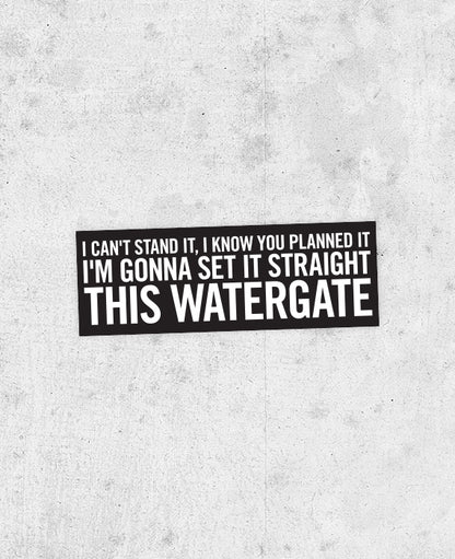 Beastie Boys 'Sabotage' Lyric Sticker