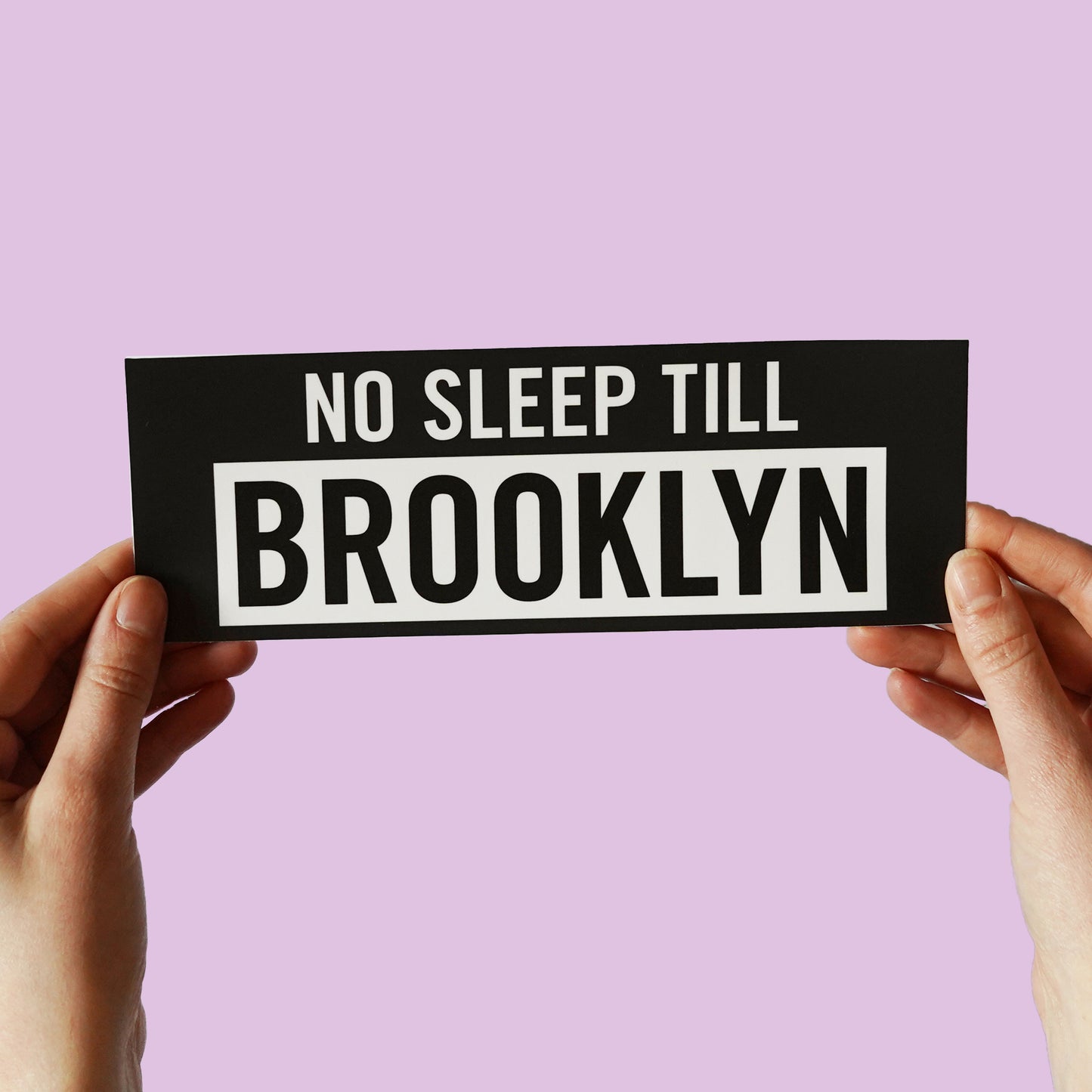 Beastie Boys 'No Sleep Till Brooklyn' Lyric Sticker