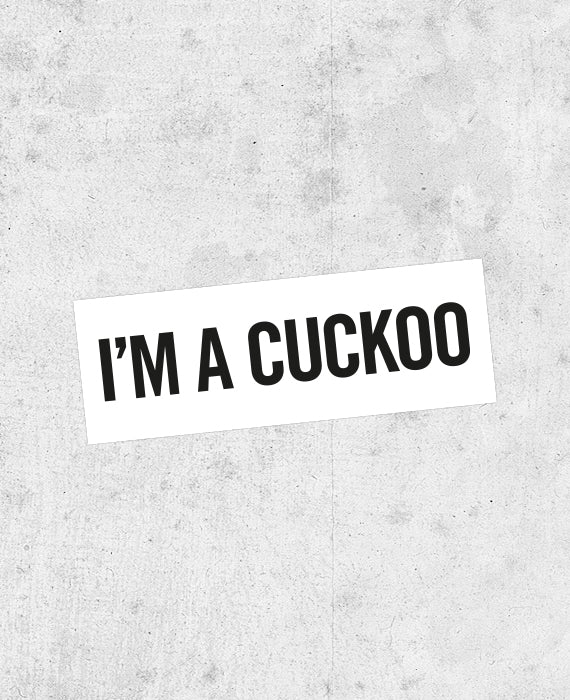 Belle & Sebastian "I’m A Cuckoo" Lyric Sticker