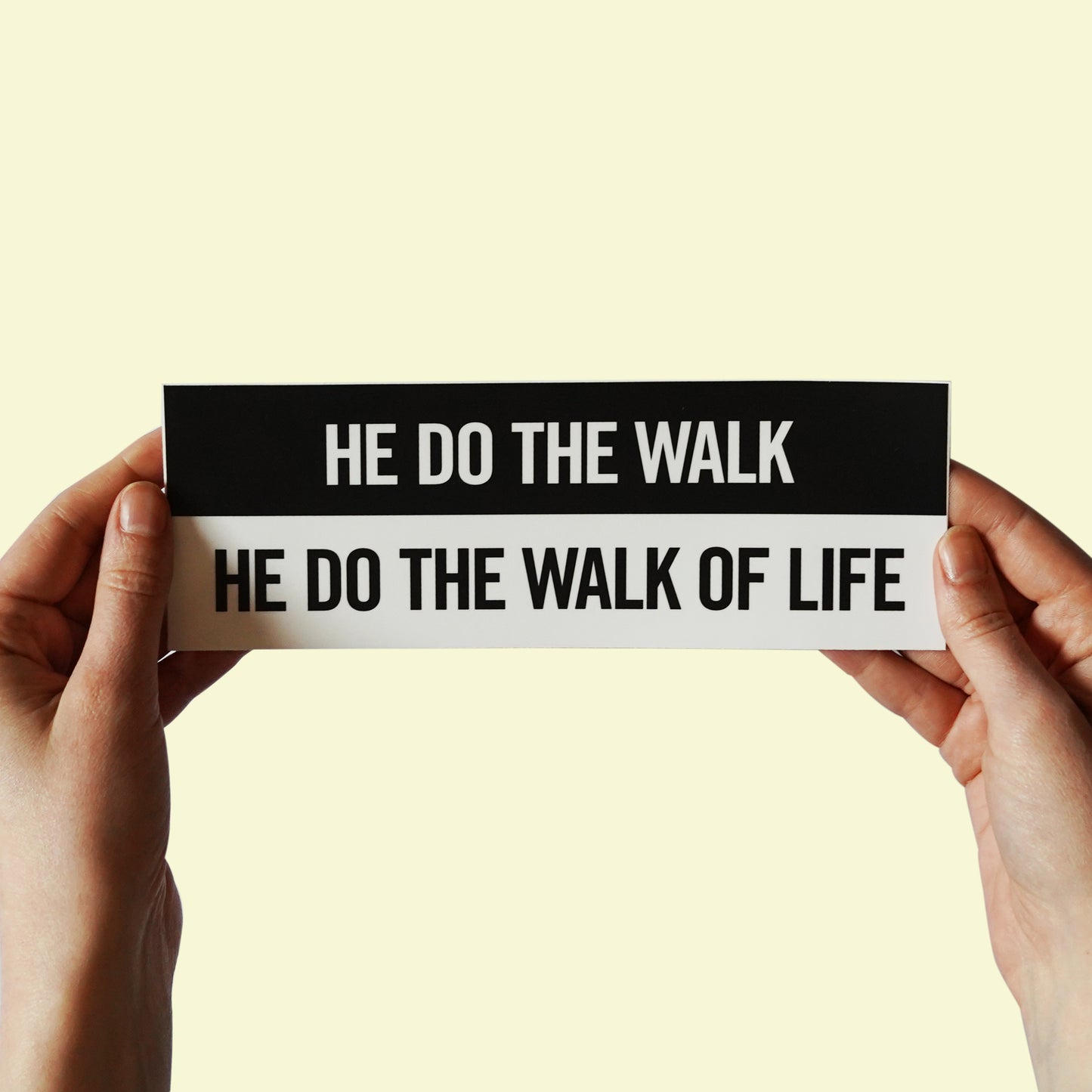 Dire Straits 'Romeo and Juliet' Sticker He do the walk, he do the walk of life