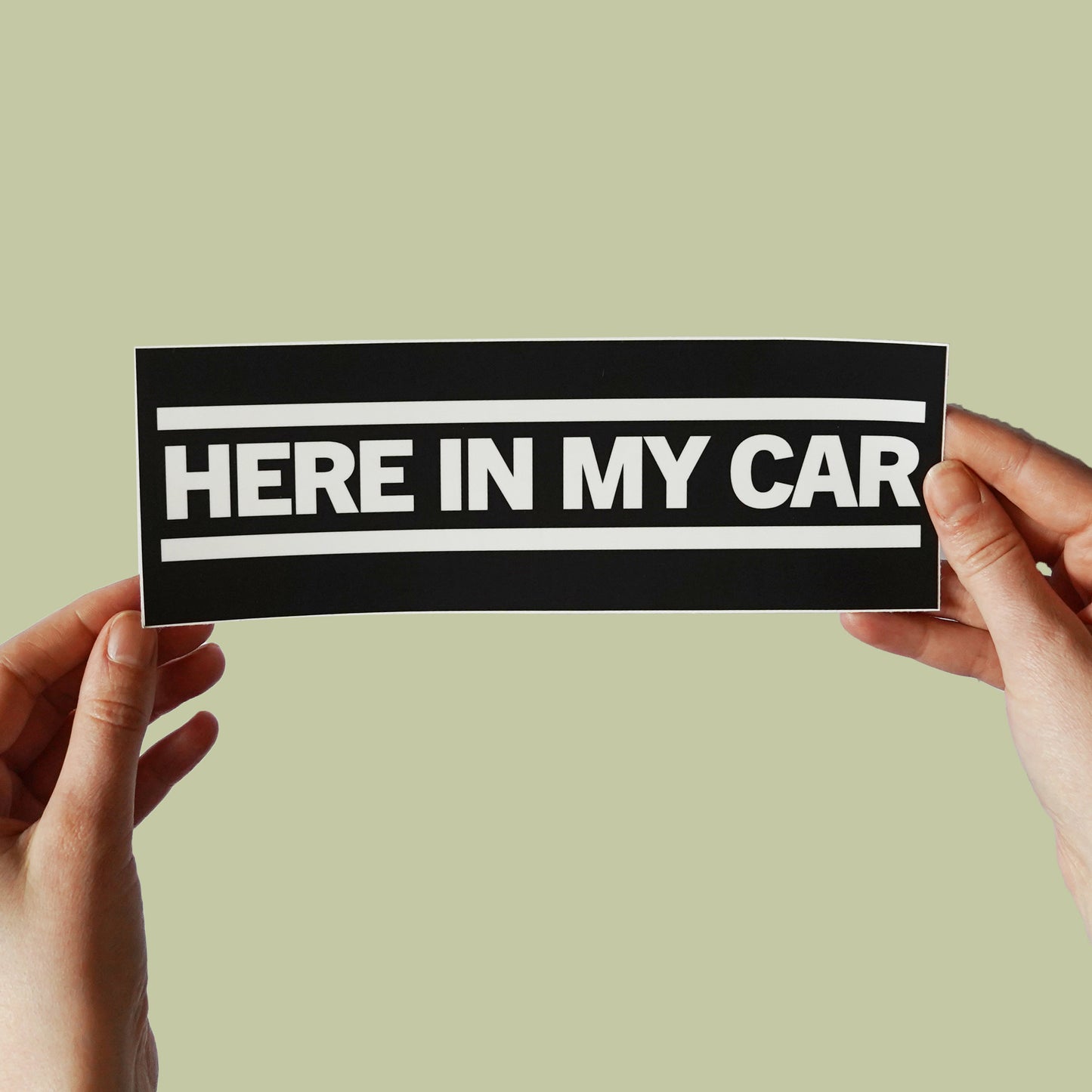 Gary Numan 'Cars' Lyric Sticker