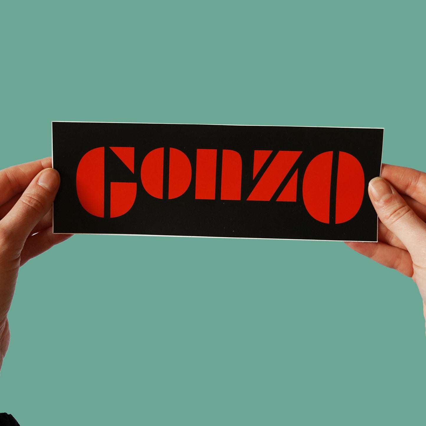 Gonzo Bumper Sticker