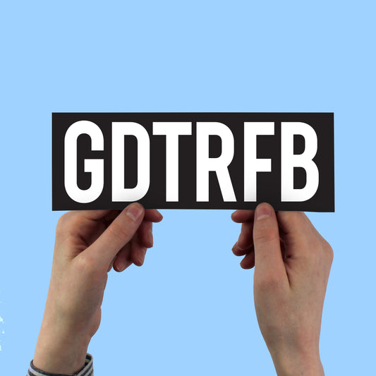 The Grateful Dead 'GDTRFB' Sticker