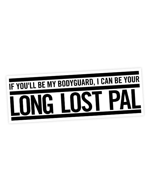 Paul Simon "You Can Call Me Al" Bumper Sticker -