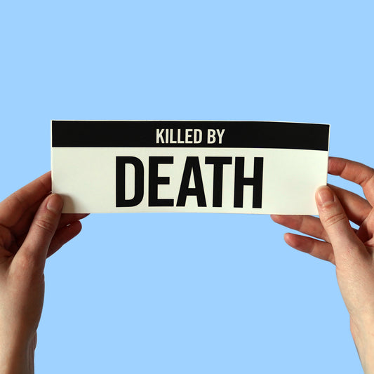Motörhead "Killed By Death"Lyric Bumper Sticker