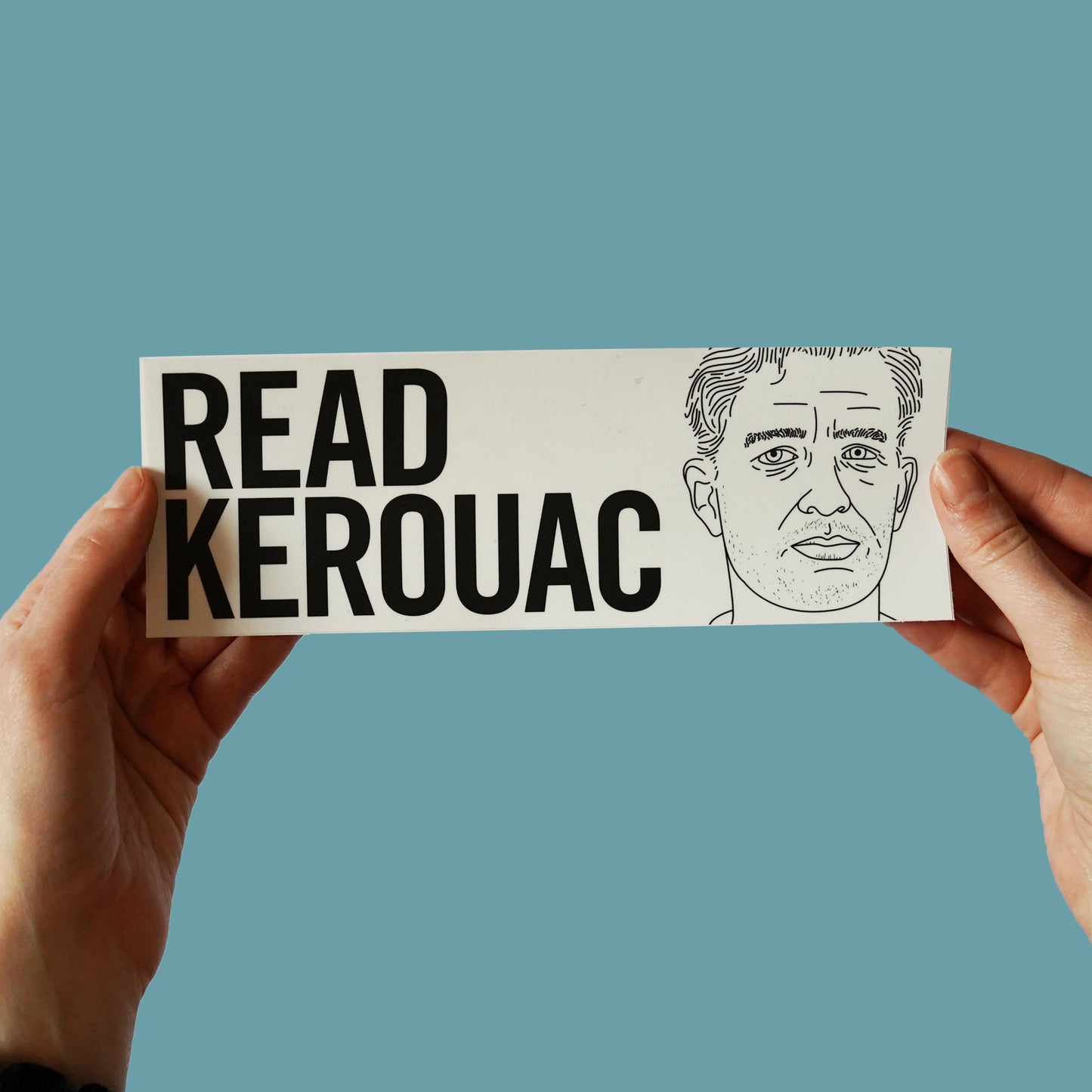 Read Kerouac, Jack Kerouac Bumper Sticker