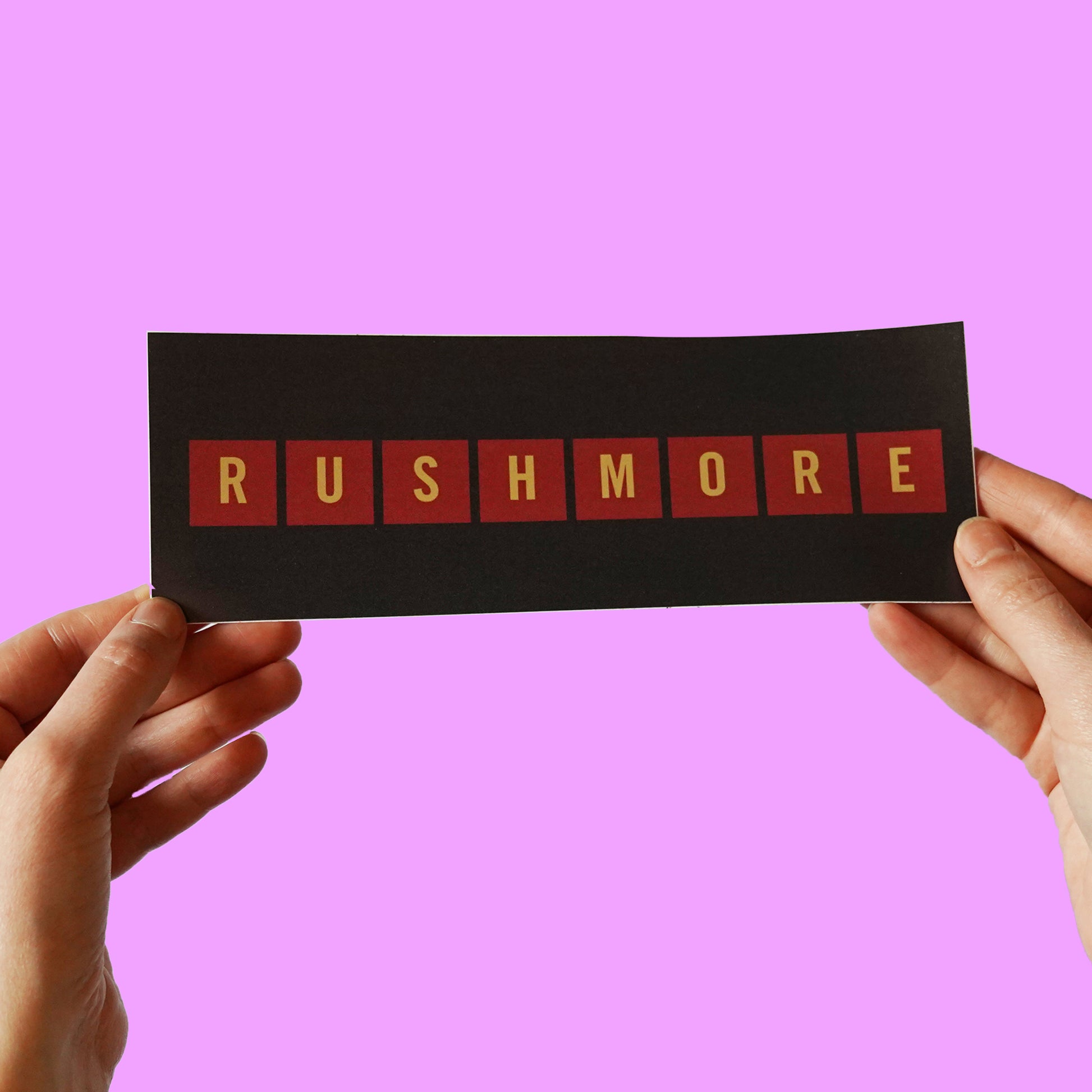 Rushmore Academy Bumper Sticker