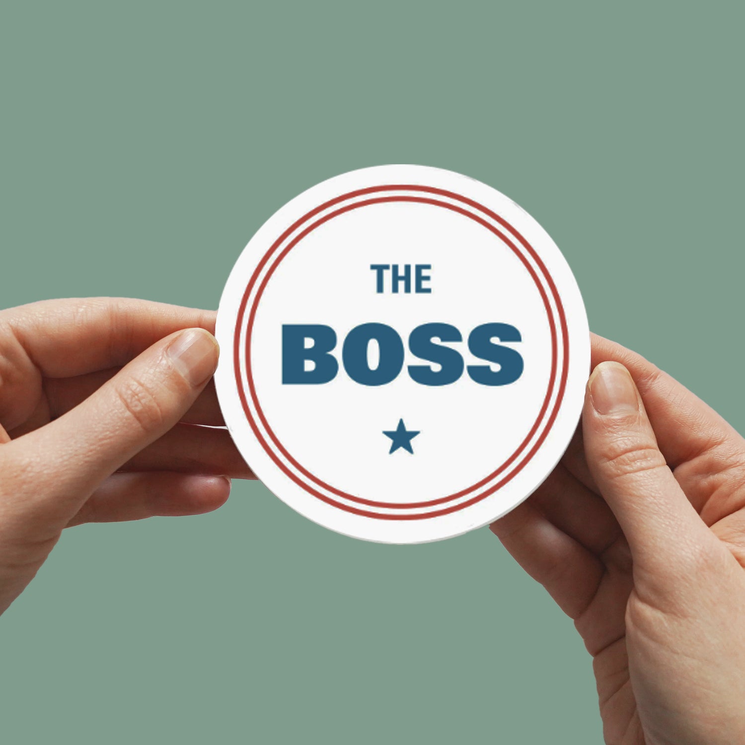 Bruce Springsteen 'The Boss' Sticker